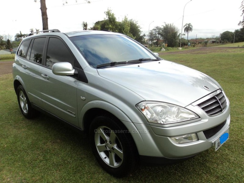 kyron 2.7 4x4 20v turbo intercooler diesel 4p automatico 2010 arroio do meio