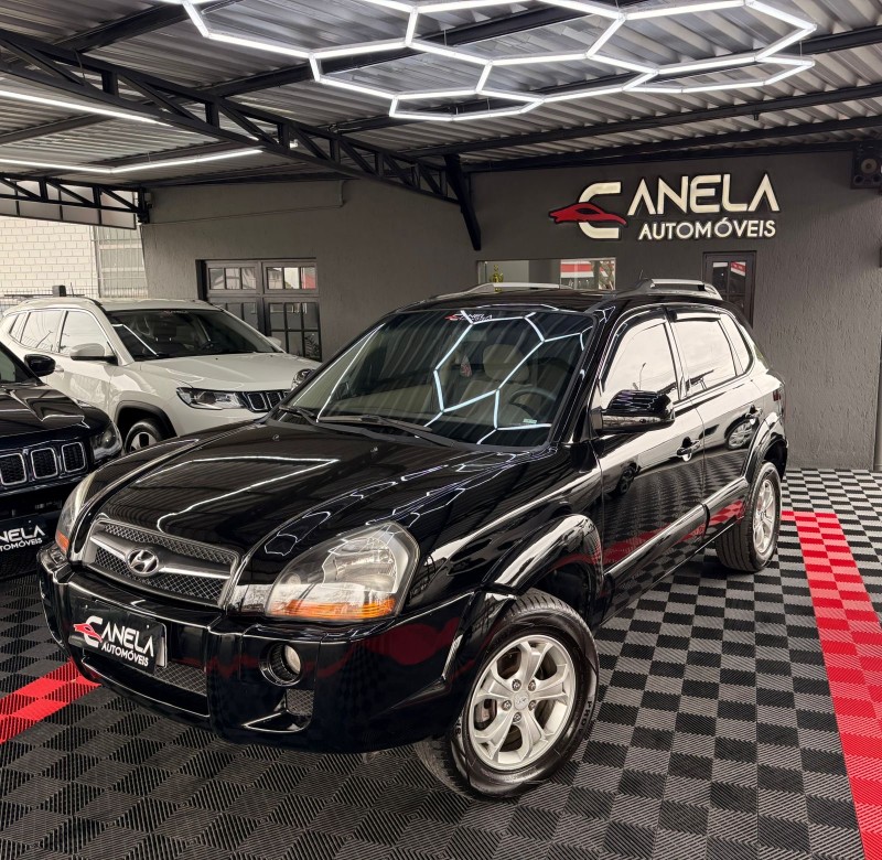 tucson 2.0 mpfi gls 16v 143cv 2wd gasolina 4p automatico 2010 canela