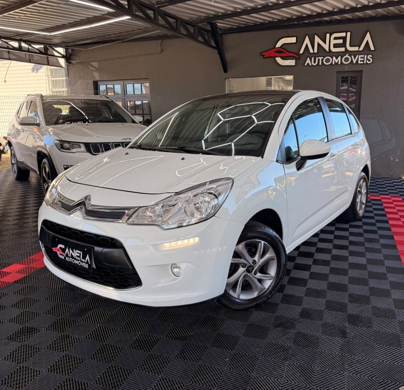 c3 1.5 tendance 8v flex 4p manual 2014 canela