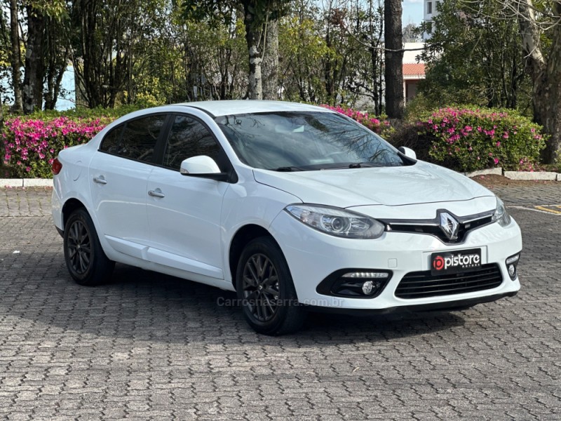 fluence 2.0 dynamique plus 16v flex 4p automatico 2016 caxias do sul
