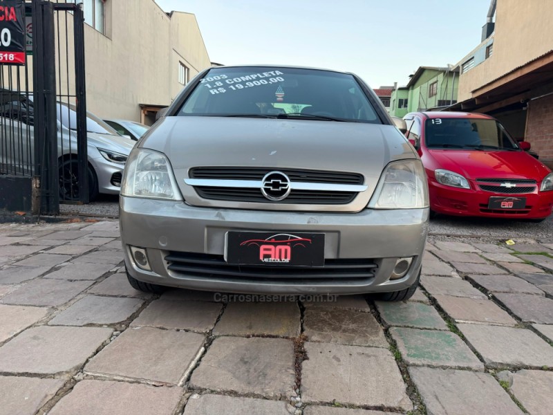 MERIVA 1.8 MPFI CD 8V GASOLINA 4P MANUAL - 2003 - CAXIAS DO SUL