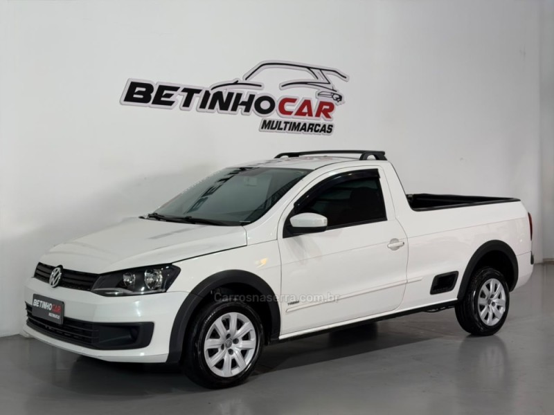 SAVEIRO 1.6 MI CS 8V FLEX 2P MANUAL G.IV - 2014 - ESTâNCIA VELHA