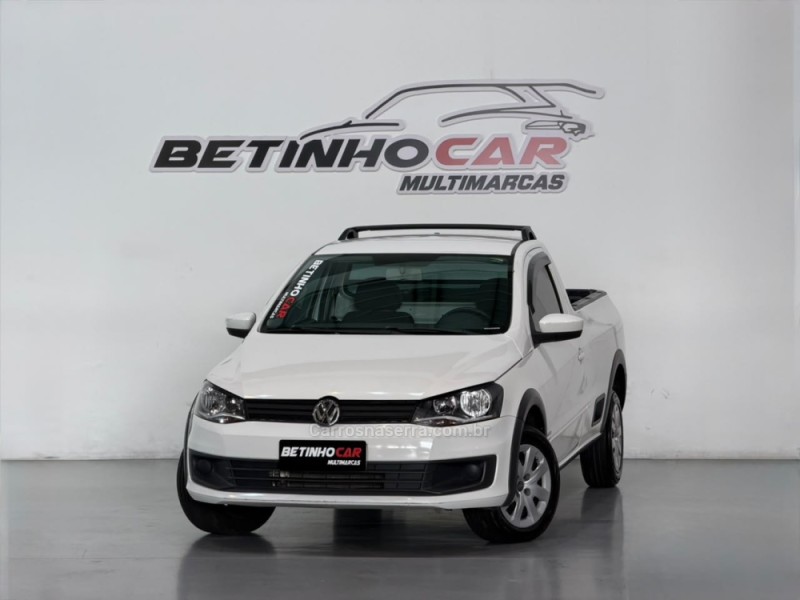 saveiro 1.6 mi cs 8v flex 2p manual g.iv 2014 estancia velha