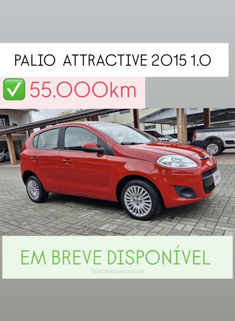 palio 1.0 mpi attractive 8v flex 4p manual 2015 nova prata