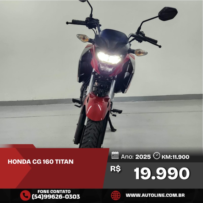 cg 160 titan 2025 bento goncalves