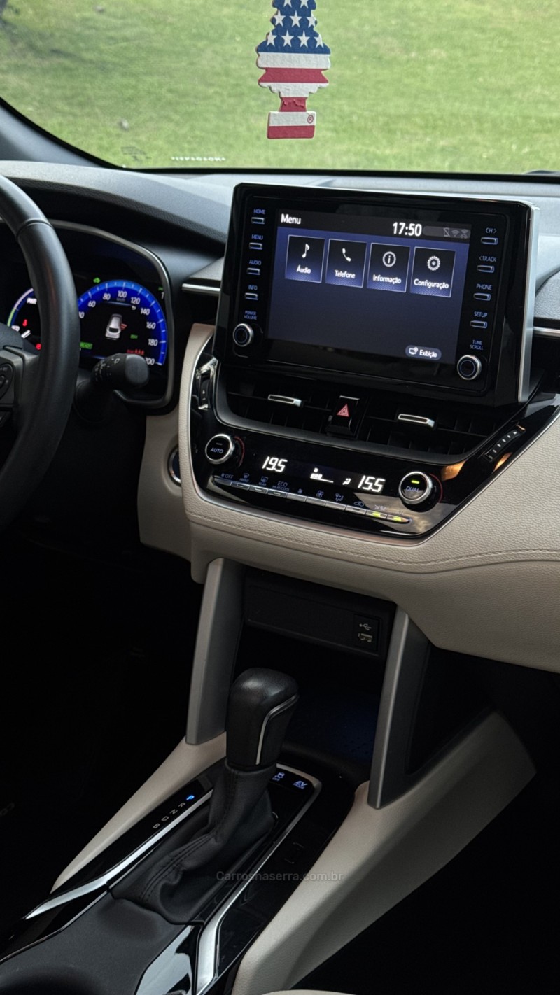COROLLA 1.8 CROSS XRX 16V HÍBRIDO 4P AUTOMÁTICO - 2022 - FARROUPILHA