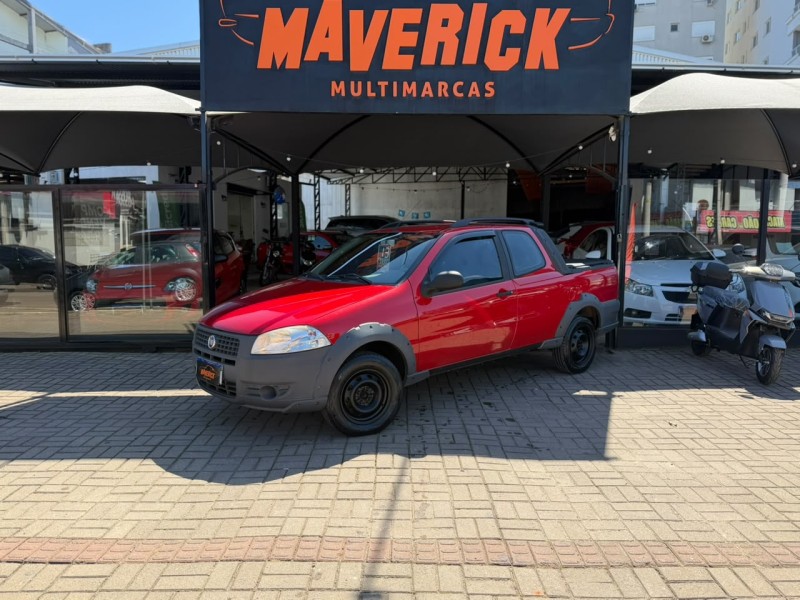 STRADA 1.4 MPI HARD WORKING CD 8V FLEX 2P MANUAL - 2013 - LAGOA VERMELHA