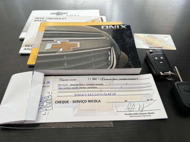 ONIX 1.4 MPFI LTZ 8V FLEX 4P AUTOMÁTICO - 2015 - CAXIAS DO SUL