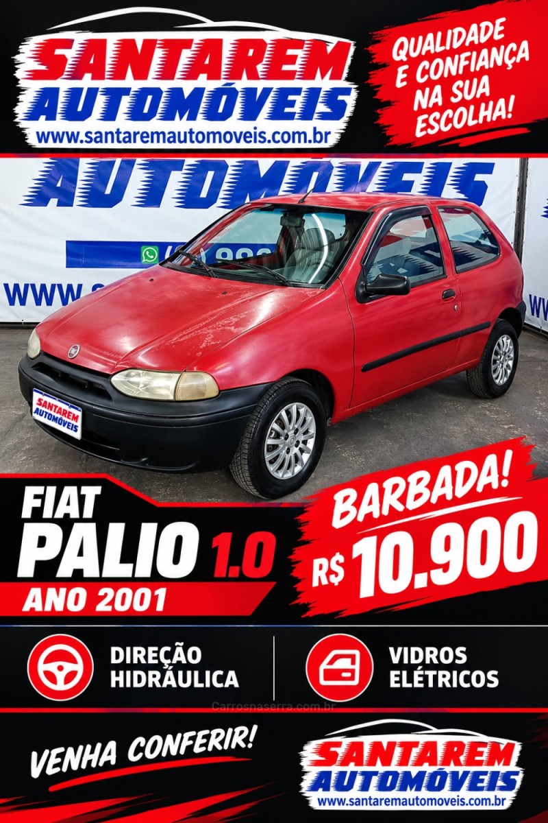 palio 1.0 mpi young 8v gasolina 2p manual 2001 caxias do sul