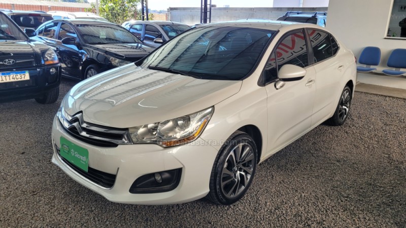 C4 LOUNGE 1.6 TENDANCE 16V TURBO GASOLINA 4P AUTOMÁTICO - 2015 - CAXIAS DO SUL