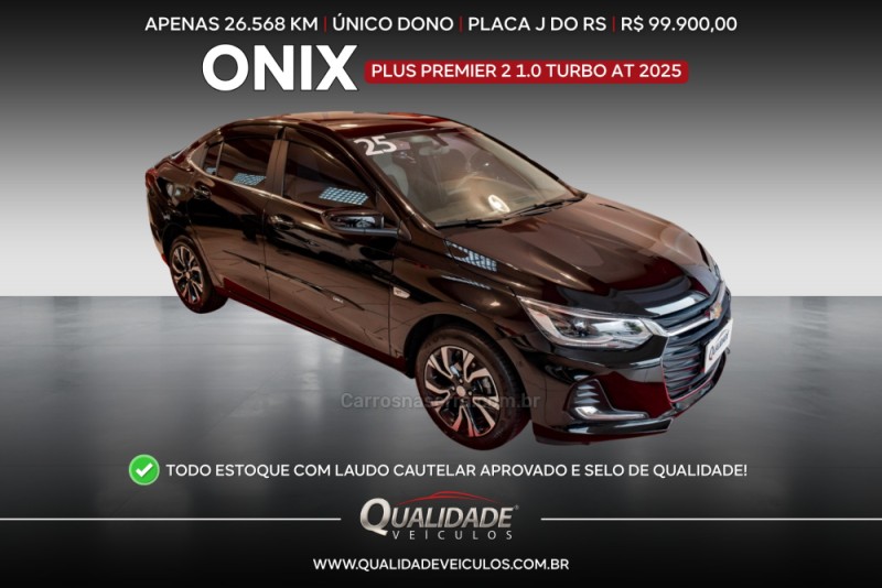 onix 1.0	premier plus 12v turbo flex 4p automatico 2025 santa cruz do sul