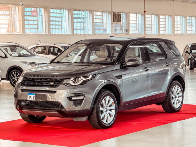 discovery sport 2.2 16v sd4 turbo diesel se 4p automatico 2016 nova prata