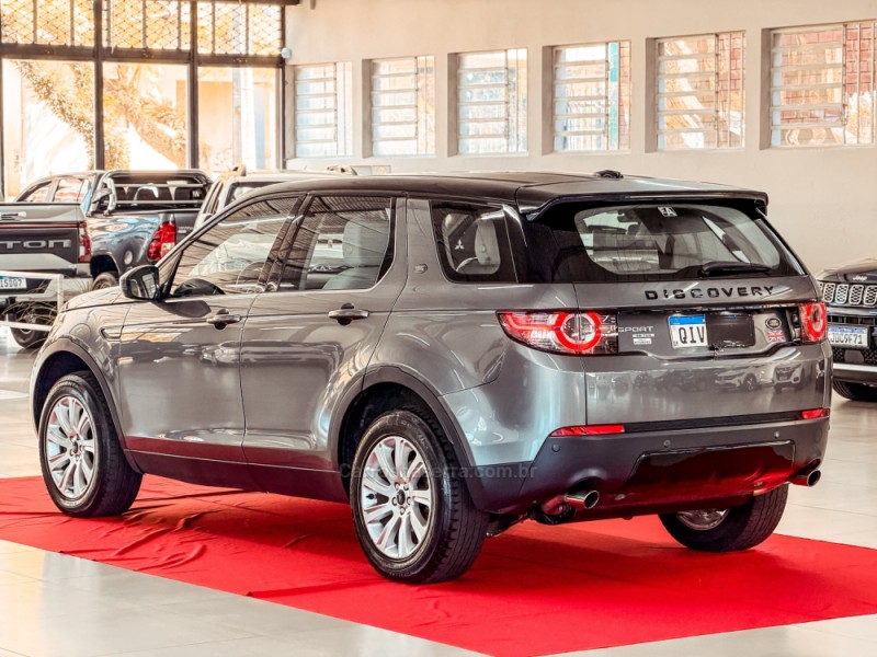 DISCOVERY SPORT 2.2 16V SD4 TURBO DIESEL SE 4P AUTOMÁTICO - 2016 - NOVA PRATA