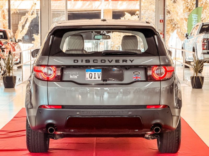 DISCOVERY SPORT 2.2 16V SD4 TURBO DIESEL SE 4P AUTOMÁTICO - 2016 - NOVA PRATA