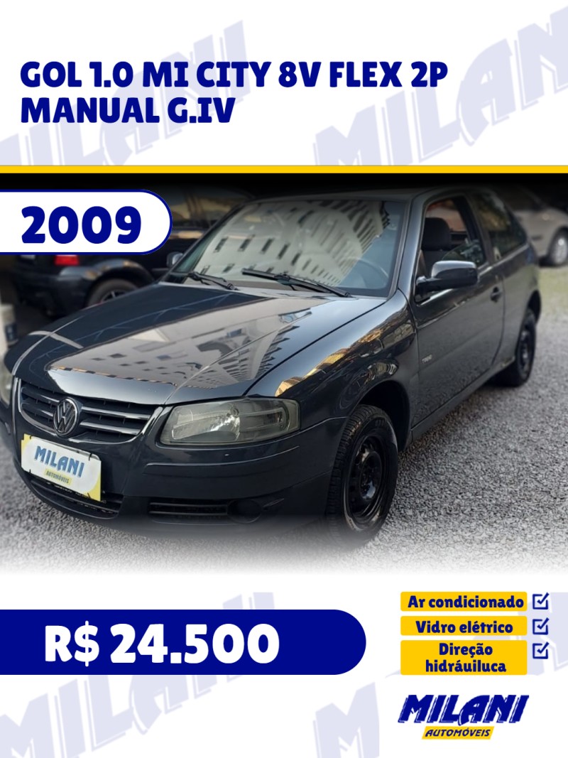 gol 1.0 mi city 8v flex 2p manual g.iv 2009 bento goncalves