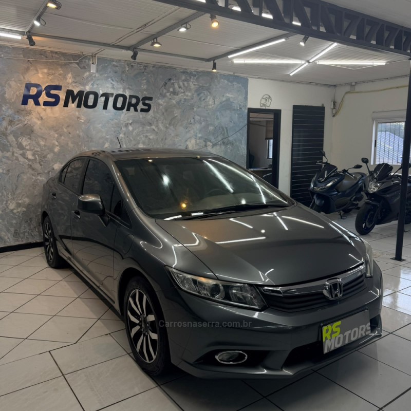 CIVIC 1.8 LXS 16V FLEX 4P MANUAL - 2012 - CAXIAS DO SUL