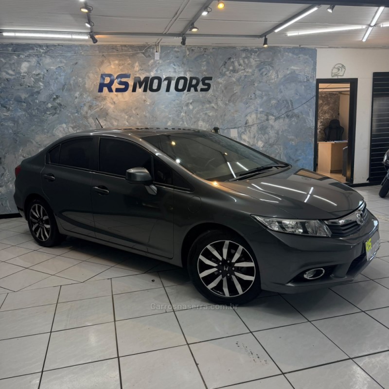 CIVIC 1.8 LXS 16V FLEX 4P MANUAL - 2012 - CAXIAS DO SUL