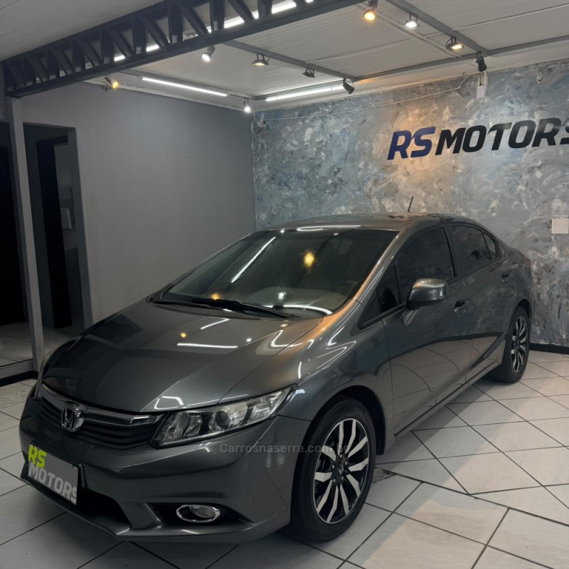 CIVIC 1.8 LXS 16V FLEX 4P MANUAL - 2012 - CAXIAS DO SUL