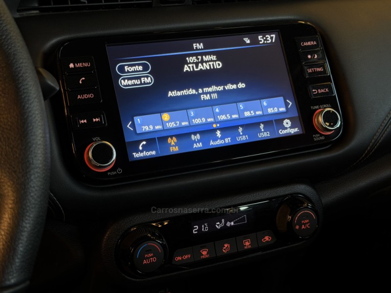KICKS 1.6 ADVANCE 16V PLUS CVT FLEX 4P AUTOMÁTICO - 2022 - CAXIAS DO SUL