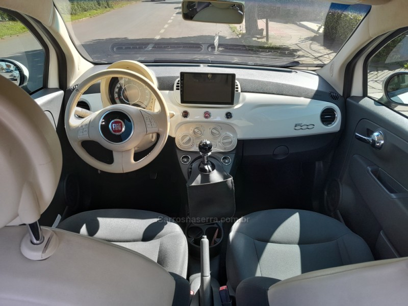 500 1.4 CULT 8V FLEX 2P MANUAL - 2012 - NOVA PRATA