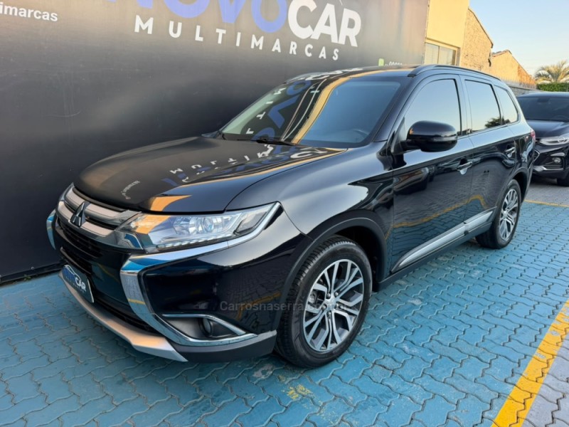 outlander 2.0 16v gasolina 4p automatico 2016 estancia velha
