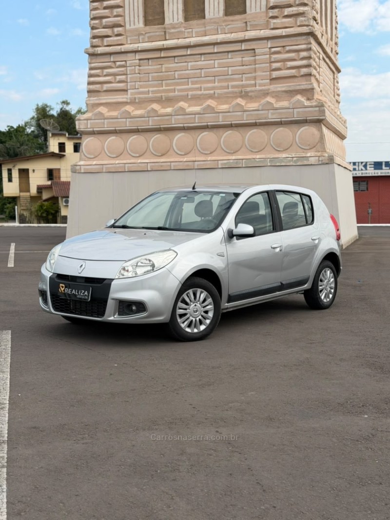sandero 1.6 privilege 16v flex 4p automatico 2012 santa cruz do sul