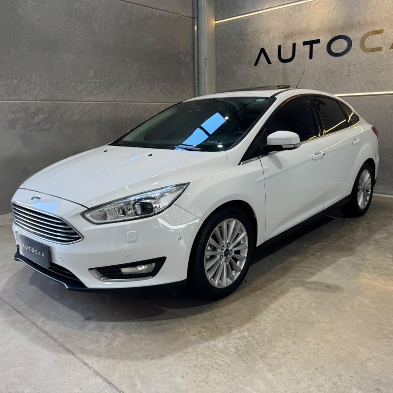 FOCUS 2.0 TITANIUM PLUS SEDAN 16V FLEX 4P AUTOMÁTICO - 2016 - CAXIAS DO SUL