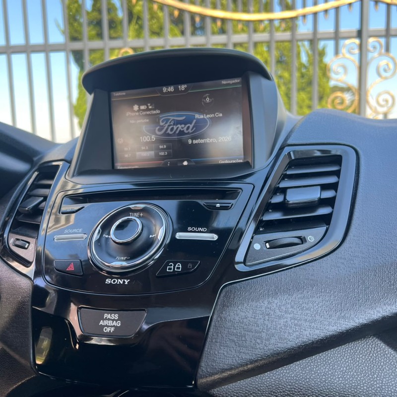 FIESTA 1.6 TITANIUM PLUS SEDAN 16V FLEX 4P AUTOMÁTICO - 2016 - CAXIAS DO SUL