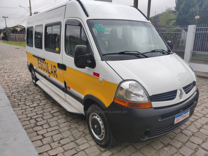 master 2.5 dci minibus l3h2 16 lugares 16v diesel 3p manual 2013 caxias do sul