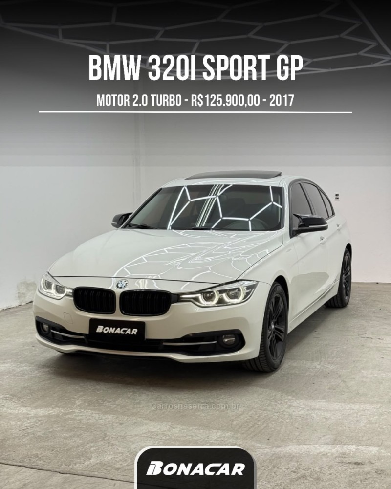 320i 2.0 gp 16v turbo active flex 4p automatico 2017 caxias do sul
