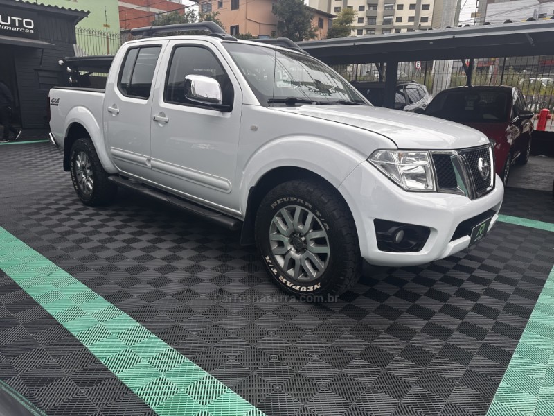 frontier 2.5 sl 4x4 cd turbo eletronic diesel 4p automatico 2015 caxias do sul