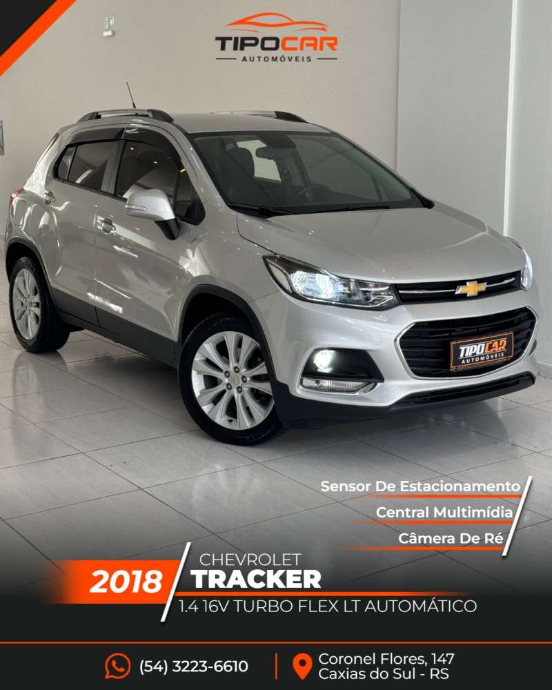 tracker 1.4 16v turbo flex lt automatico 2018 caxias do sul