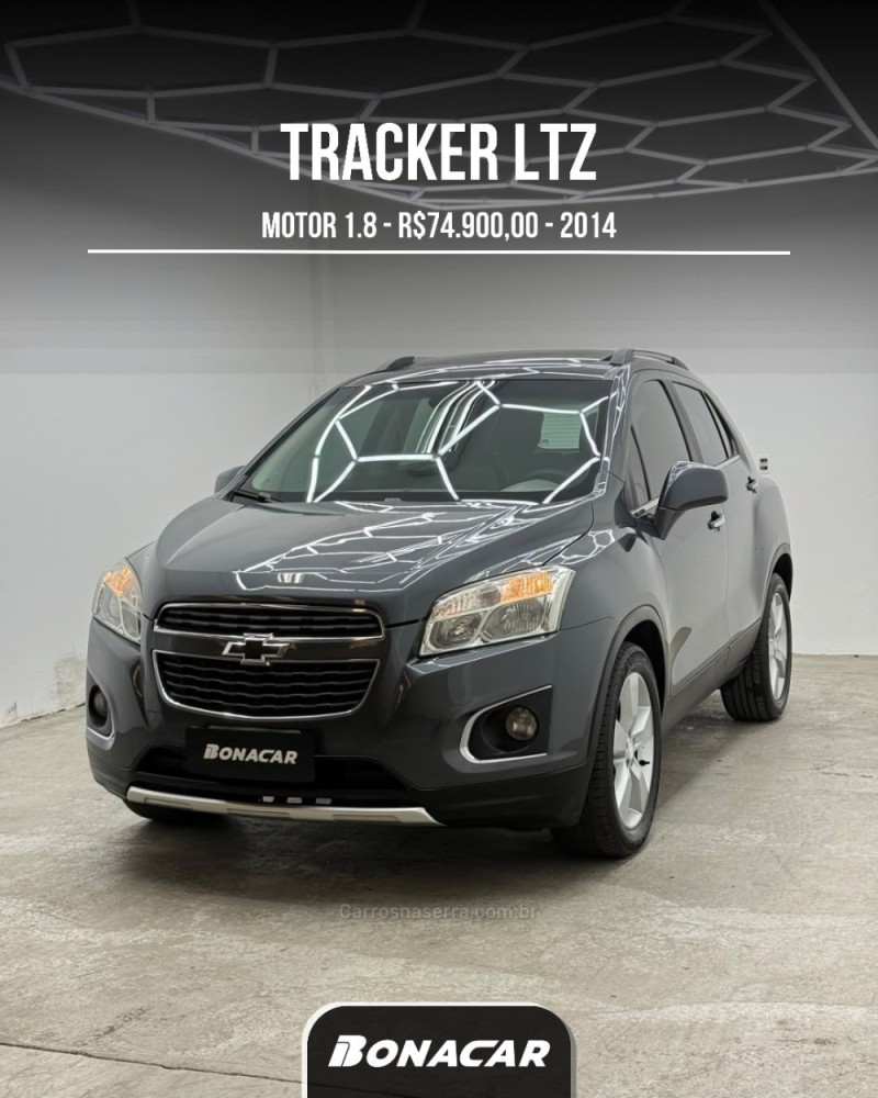 tracker 1.8 mpfi ltz 4x2 16v flex 4p automatico 2014 caxias do sul
