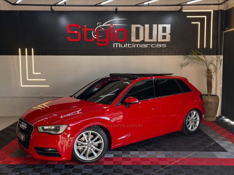 A3 1.8 20V 180CV TURBO GASOLINA 4P TIPTRONIC - 2014 - ESTâNCIA VELHA