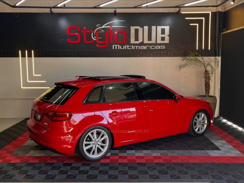 A3 1.8 20V 180CV TURBO GASOLINA 4P TIPTRONIC - 2014 - ESTâNCIA VELHA