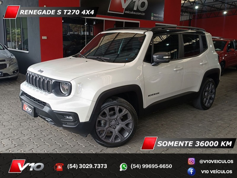 renegade 1.3 s t270 16v turbo flex 4x4 4p automatico 2024 caxias do sul