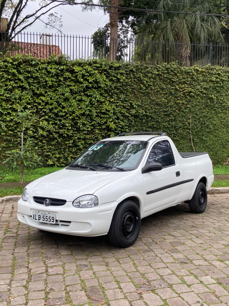 CORSA 1.6 MPFI GL CS PICK-UP 8V GASOLINA 2P MANUAL - 2003 - SAPIRANGA