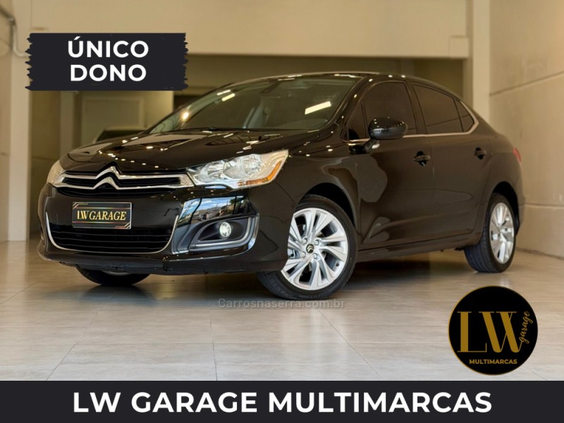 c4 lounge 2.0 mpfi tendance 16v flex 4p automatico 2014 bento goncalves