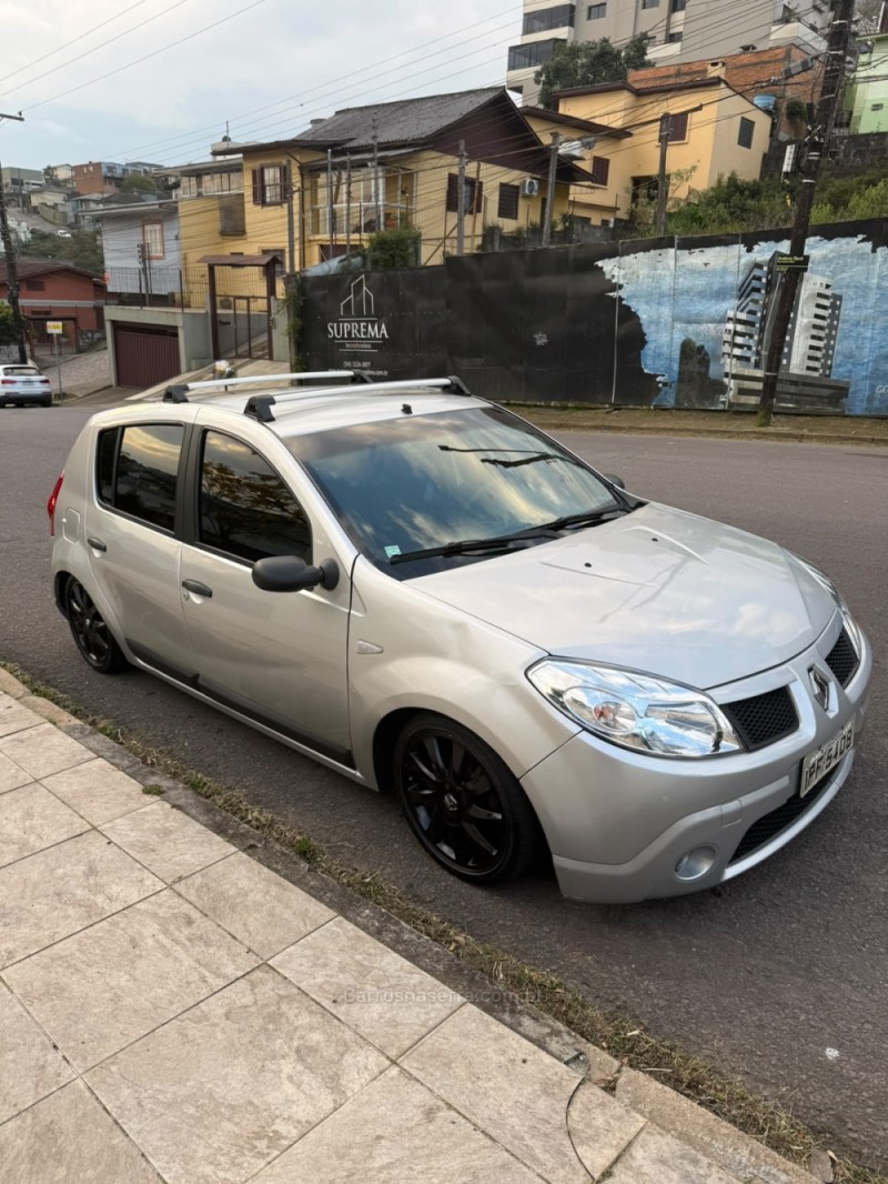 sandero 1.0 expression 16v flex 4p manual 2009 caxias do sul