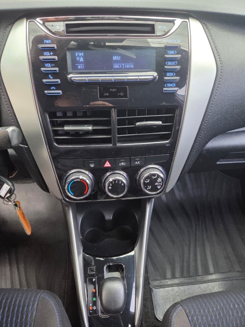 YARIS 1.3 XL LIVE 16V FLEX 4P AUTOMÁTICO - 2019 - PICADA CAFé