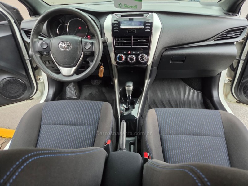YARIS 1.3 XL LIVE 16V FLEX 4P AUTOMÁTICO - 2019 - PICADA CAFé