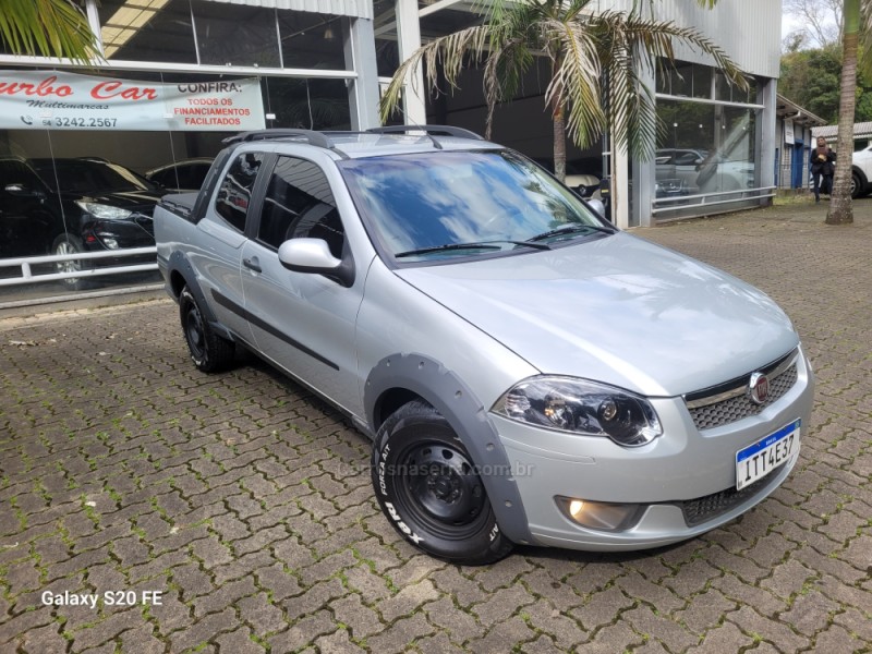 strada 1.6 mpi trekking cd 16v flex 2p manual 2013 nova prata