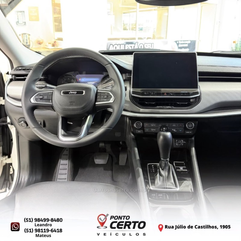 COMPASS 1.3 LONGITUDE T270 16V TURBO 4X2 FLEX 4P AUTOMÁTICO - 2023 - SANTA CRUZ DO SUL