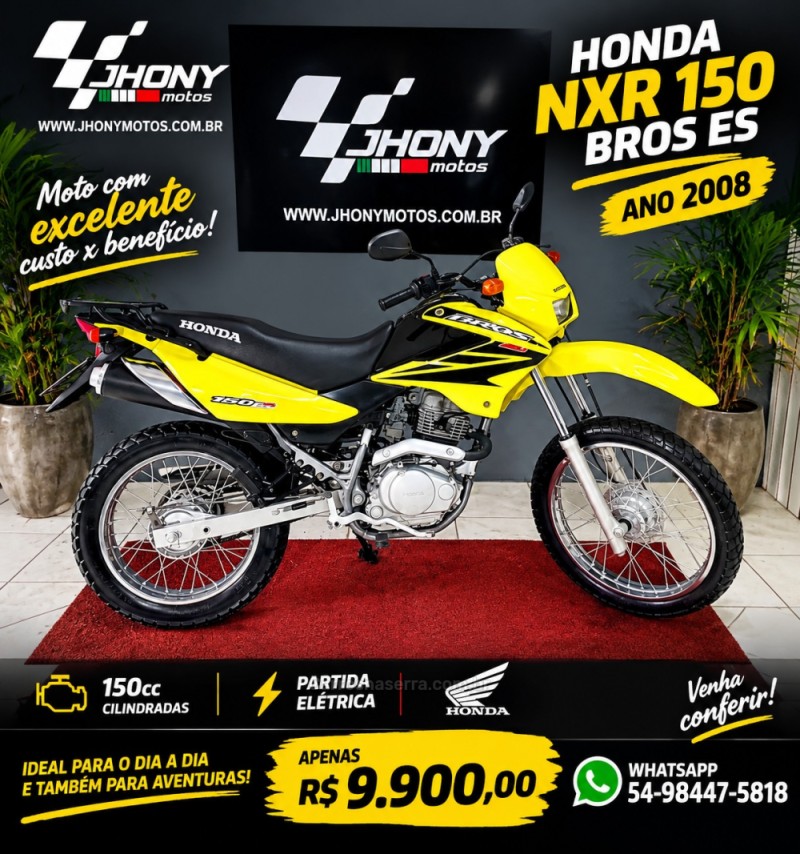 nxr 150 bros es 2008 caxias do sul