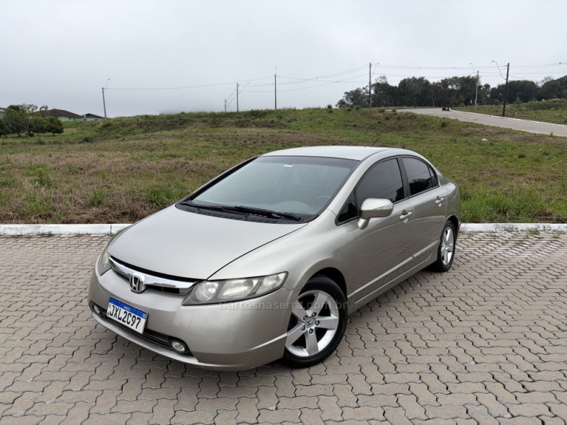civic 1.8 lxs 16v flex 4p automatico 2007 flores da cunha