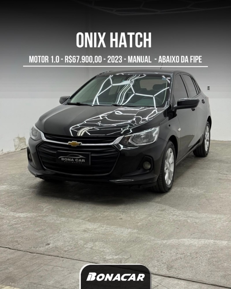 onix 1.0 ltz 12v turbo flex 4p manual 2023 caxias do sul