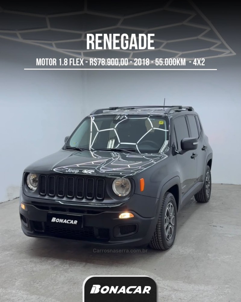 RENEGADE 1.8 16V FLEX 4P AUTOMÁTICO