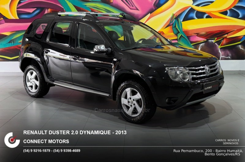 duster 2.0 dynamique 4x2 16v flex 4p automatico 2013 bento goncalves