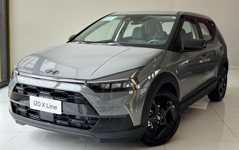 i20 1.0 x line turbo 12v flex 4p automatico 2027 vacaria
