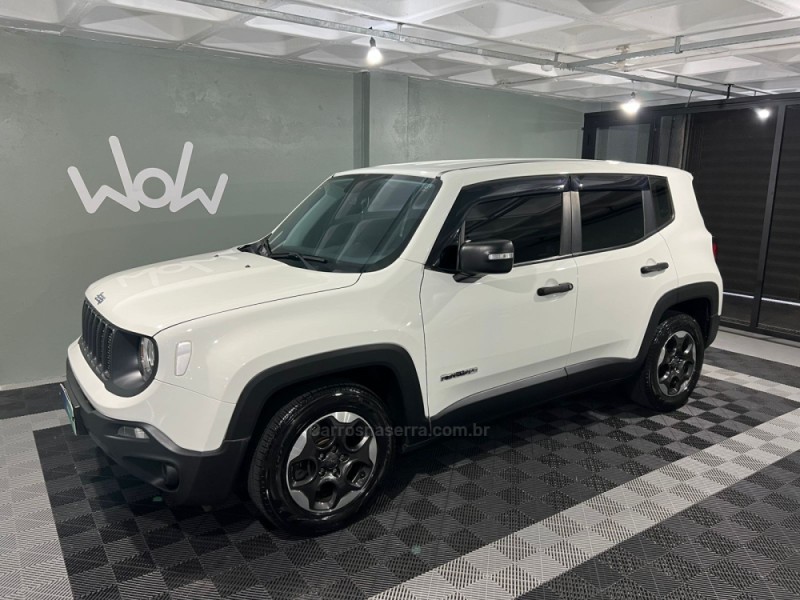 renegade 1.8 16v flex 4p automatico 2020 bento goncalves